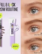 MAYBELLINE NEW YORK Super Lock fixační gel na obočí odstín Transparent 8 g