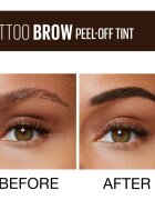 MAYBELLINE NEW YORK Tattoo Brow semipermanentní gelová barva na obočí odstín Dark Brown 4.6 g