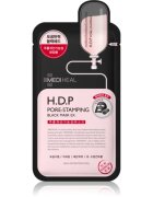 MEDIHEAL Black Mask H.D.P Pore-Stamping plátýnková maska pro stažení pórů 25 ml