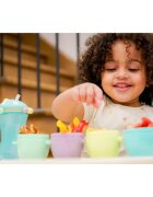 Melii Abacus Straw Sippy Cup hrnek s brčkem Mint 1 ks