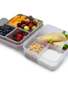 Melii Bento Box svačinový box Pink Purple Gray 1446 ml