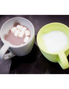 Melii Silicone Bear Mug hrnek Blue & Mint 2x145 ml