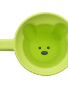Melii Silicone Bear Mug hrnek Blue & Mint 2x145 ml