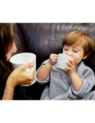 Melii Silicone Bear Mug hrnek Pink & Purple 2x145 ml