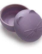 Melii Silicone Bowl with Lid svačinový box Cat 350 ml