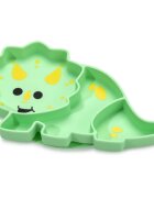 Melii Silicone Suction Plate talíř s přísavkou Dino 1 ks