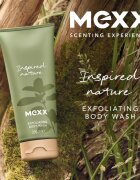 Mexx Inspired Nature exfoliační sprchový gel s parfemací 200 ml