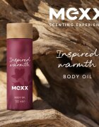 Mexx Inspired Warmth tělový olej s parfemací 100 ml
