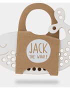 Milin Big Wooden Lacing Toy Whale Jack aktivity hračka 9 cm x 195 cm x 07 cm 1 ks