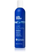 milk_shake® Cold Brunette Shampoo šampon neutralizující žluté tóny pro hnědé odstíny vlasů 300 ml