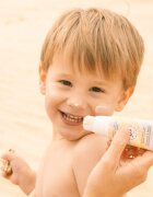 Mimitika Babytika Sunscreen Brush SPF 50+ dětský krém na opalování s aplikátorem SPF 50+ 40 ml