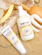 Mimitika Babytika Sunscreen Brush SPF 50+ dětský krém na opalování s aplikátorem SPF 50+ 40 ml