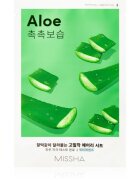 Missha Airy Fit Aloe plátýnková maska s hydratačním a zklidňujícím účinkem 19 g