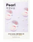 Missha Airy Fit Pearl plátýnková maska s rozjasňujícím a hydratačním účinkem 19 g