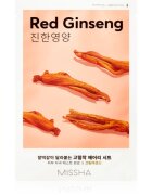 Missha Airy Fit Red Ginseng plátýnková maska s hydratačním a revitalizačním účinkem 19 g