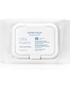Missha Super Aqua 10 Hyaluronic Acid čisticí a odličovací ubrousky 30 ks
