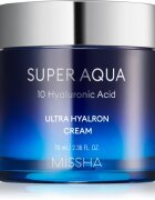 Missha Super Aqua 10 Hyaluronic Acid hydratační pleťový krém 70 ml
