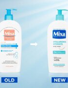 MIXA Hyalurogel intenzivní hydratační tělové mléko pro suchou a citlivou pokožku 400 ml
