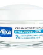 MIXA Hyalurogel Night hydratační krém na obličej na noc 50 ml
