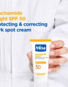 MIXA Niacinamide Bright korekční krém proti tmavým skvrnám SPF 50 50 ml