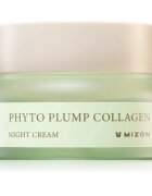 Mizon Phyto Plump Collagen hydratační noční krém proti vráskám se zklidňujícím účinkem 50 ml