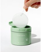 Mizon Pore Fresh oboustranné peelingové a tonizující tamponky s nízkým pH pro citlivou pleť 60 ks