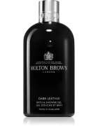 Molton Brown Dark Leather Bath & Shower Gel relaxační koupelový a sprchový gel 300 ml