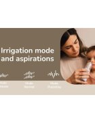 Momini Automatic Irrigator And Aspirator 2 in 1 NanoFlush odsávačka nosních hlenů elektrická 1 ks