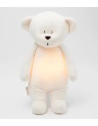 Moonie Bear 2.0 Organic Cream usínáček s melodií 1 ks