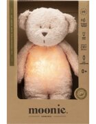 Moonie Bear 2.0 Organic Rose usínáček s melodií 1 ks