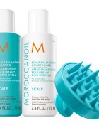 Moroccanoil Scalp Discovery Set sada pro mastnou pokožku hlavy proti lupům
