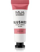 MUA Makeup Academy Blushed Liquid Blusher tekutá tvářenka odstín Dusky Rose 10 ml