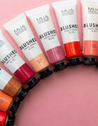 MUA Makeup Academy Blushed Liquid Blusher tekutá tvářenka odstín Misty Rose 10 ml