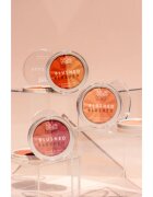 MUA Makeup Academy Blushed Powder Blusher pudrová tvářenka odstín Peach Fizz 5 g