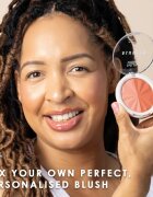 MUA Makeup Academy Blushed Powder Blusher pudrová tvářenka odstín Peach Fizz 5 g