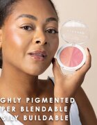 MUA Makeup Academy Blushed Powder Blusher pudrová tvářenka odstín Peach Fizz 5 g