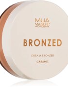 MUA Makeup Academy Bronzed krémový bronzer odstín Caramel 14 g