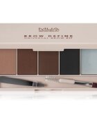 MUA Makeup Academy Brow Define paletka pudrových stínů na obočí s aplikátorem 1 ks