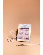 MUA Makeup Academy Brushes Angled Brow & Liner štětec na obočí a oční linky 1 ks