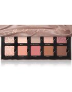 MUA Makeup Academy Eyeshadow Collection 10 Shade Palette paletka očních stínů odstín Silk Nudes 11 g
