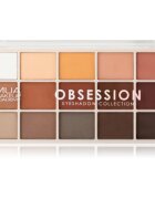 MUA Makeup Academy Eyeshadow Collection 15 Shade Palette paletka očních stínů odstín Obsession 12 g