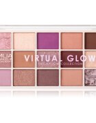 MUA Makeup Academy Eyeshadow Collection 15 Shade Palette paletka očních stínů odstín Virtual Glow 12 g