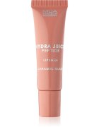 MUA Makeup Academy Hydra Juice Peptide Lip Balm hydratační balzám na rty pro lesk vůně Caramel Glaze 10 ml