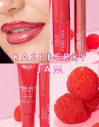 MUA Makeup Academy Hydra Juice Peptide Shimmer Lip Stylo třpytivá rtěnka s vyživujícím účinkem odstín Raspberry Jam 1.5 g