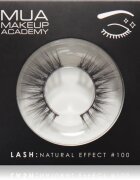 MUA Makeup Academy Lashes Natural Effect umělé řasy typ #100 1 pár