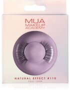 MUA Makeup Academy Lashes Natural Effect umělé řasy typ #110 1 pár