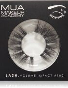 MUA Makeup Academy Lashes Volume Impact umělé řasy typ #100 1 pár