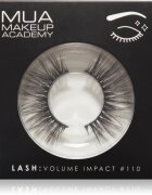 MUA Makeup Academy Lashes Volume Impact umělé řasy typ #110 1 pár