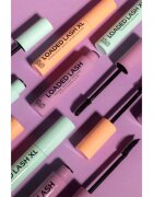 MUA Makeup Academy Loaded Lash XL voděodolná řasenka pro prodloužení natočení a objem odstín Black 8 g