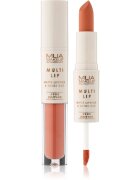 MUA Makeup Academy Multi Lip Nude Edition dlouhotrvající rtěnka a lesk na rty duo odstín Balance 3.2 g